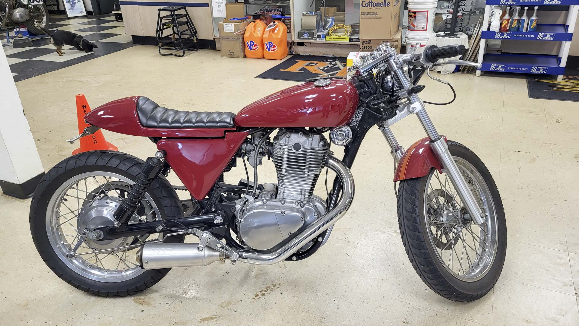 1997 Suzuki LS650 Custom Cafe Style